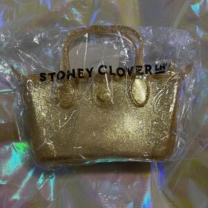 Stoney Clover Lane Gold Jelly Pouchette